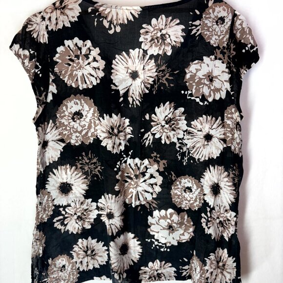 Cato Floral Short Sleeve Blouse - Picture 2 of 6